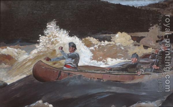 Winslow Homer : Shooting The Rapids